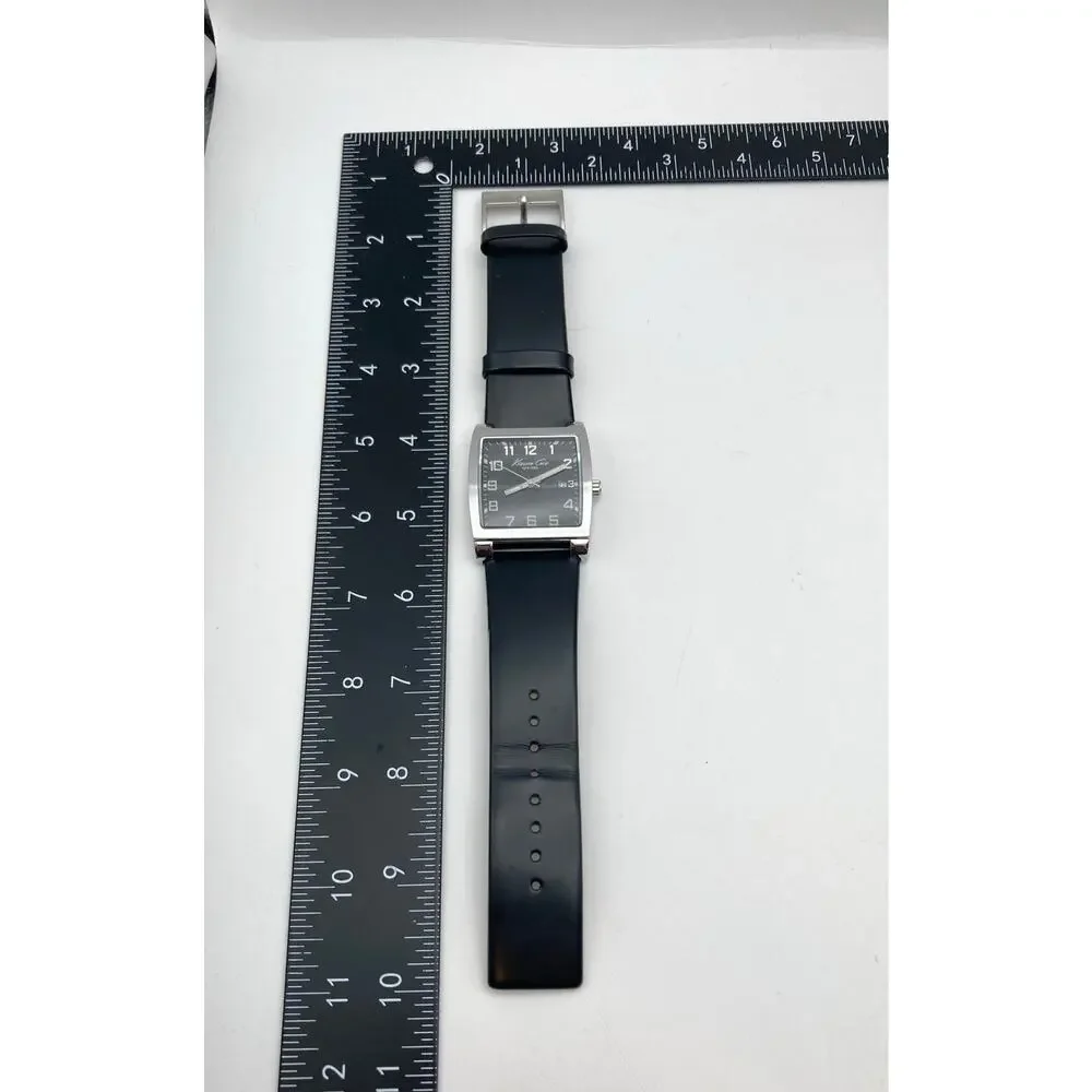 Kenneth Cole New York KC1239 Men's Watch 36mm - New Battery - WR Adjustable Date